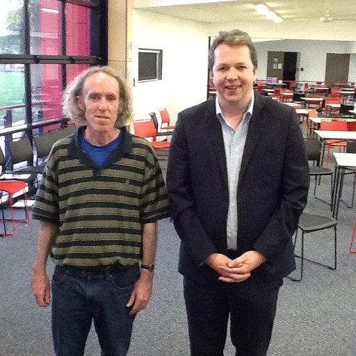 Alistair Anderson with Nigel Short 2014